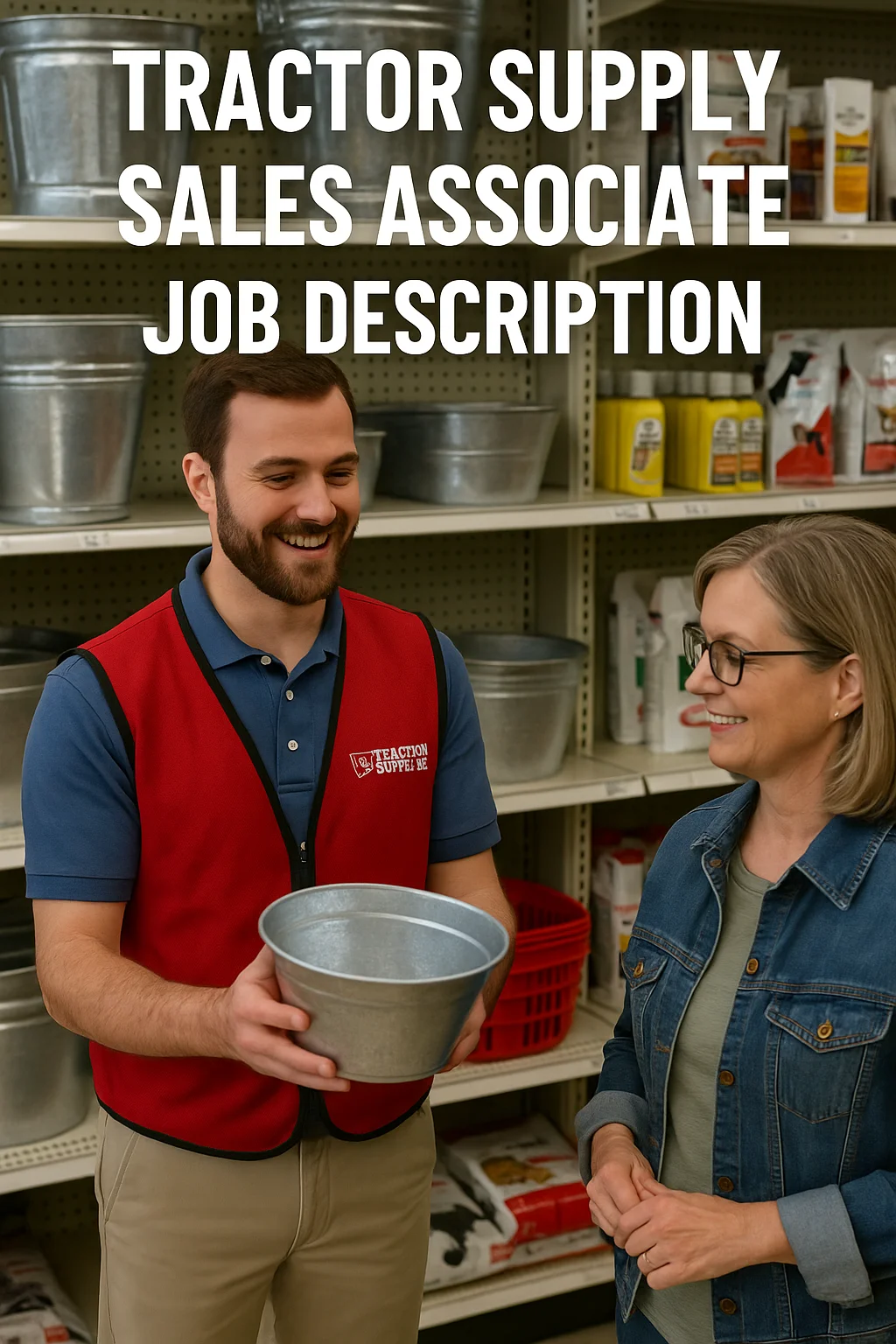 tractor supply sales associate job description