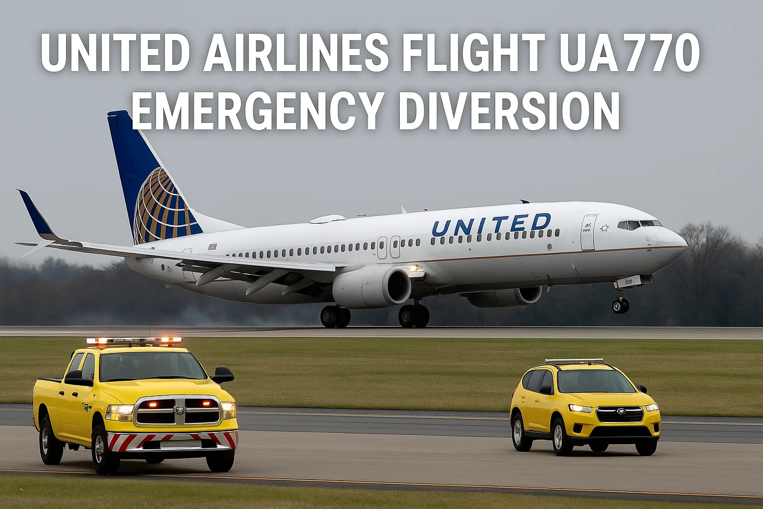 united airlines flight ua770 emergency diversion