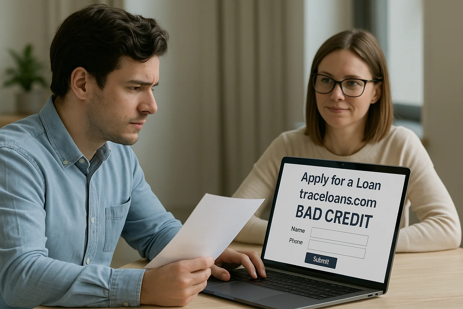 traceloans.com bad credit