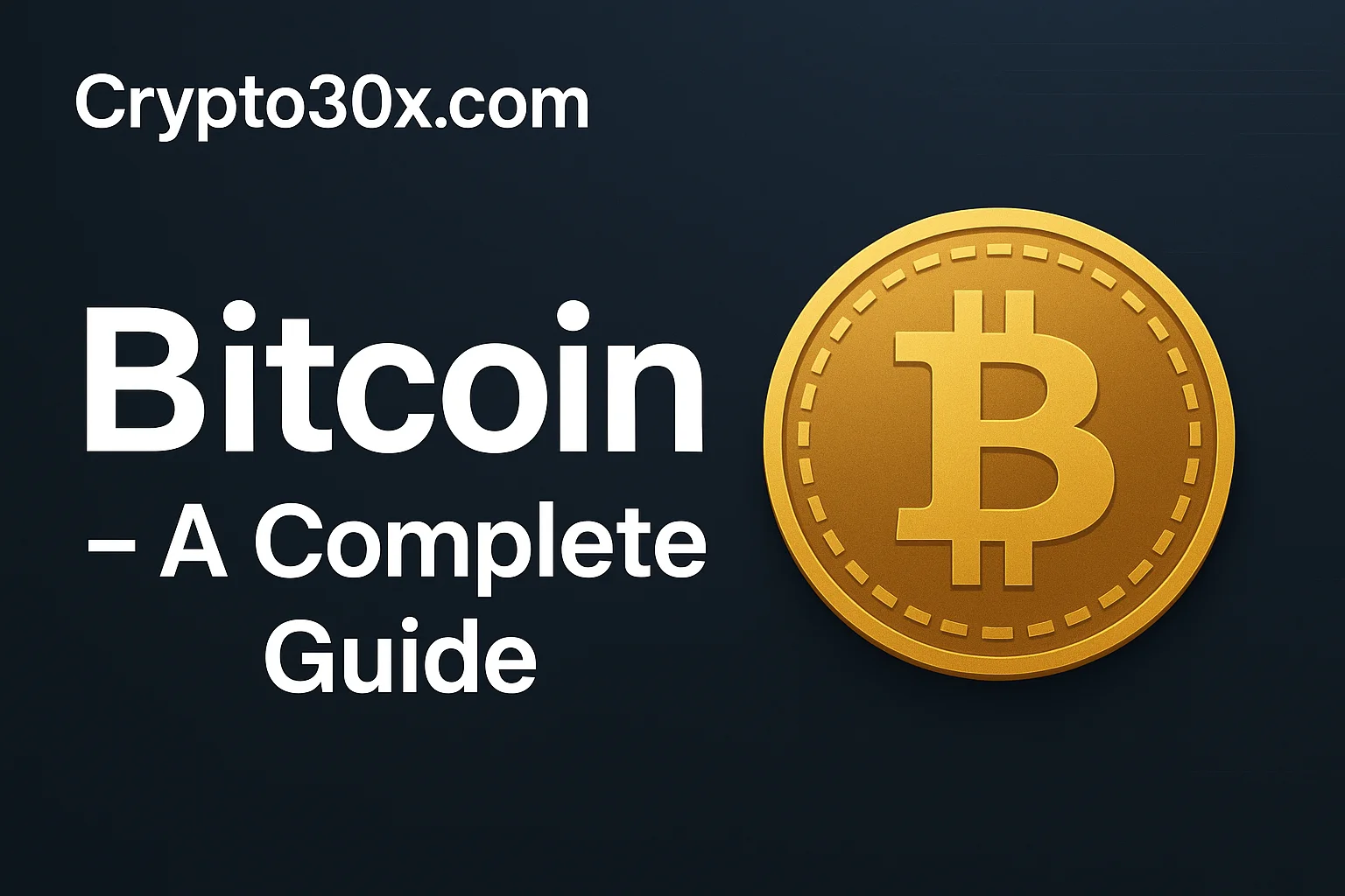 Crypto30x.com Bitcoin