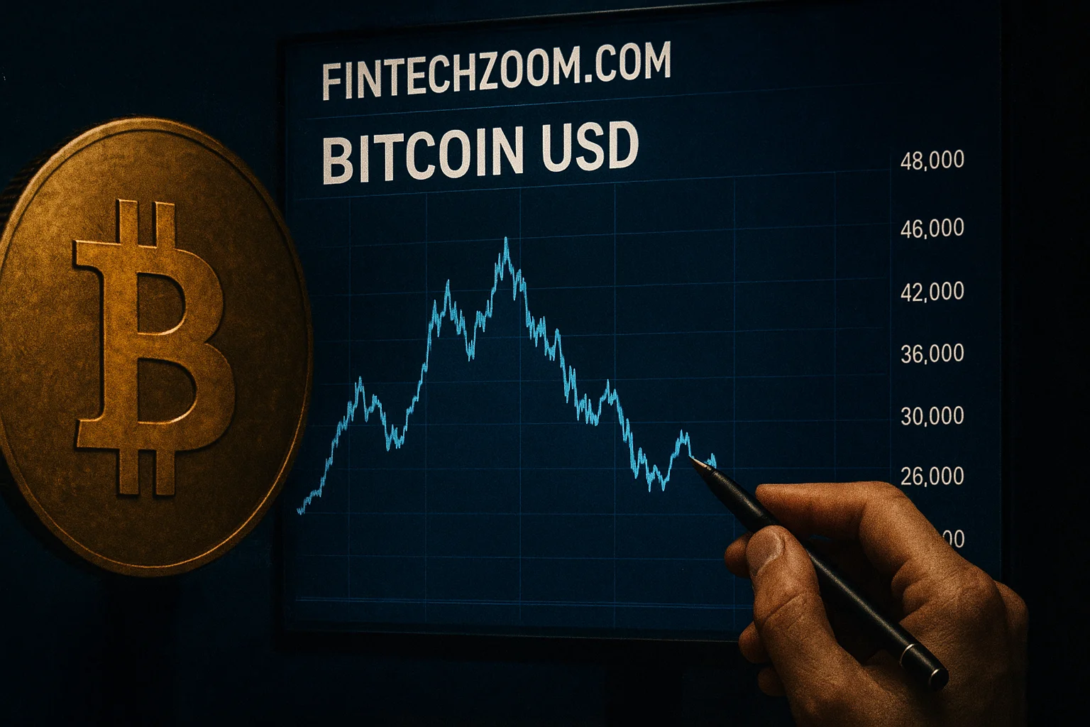 fintechzoom.com bitcoin usd
