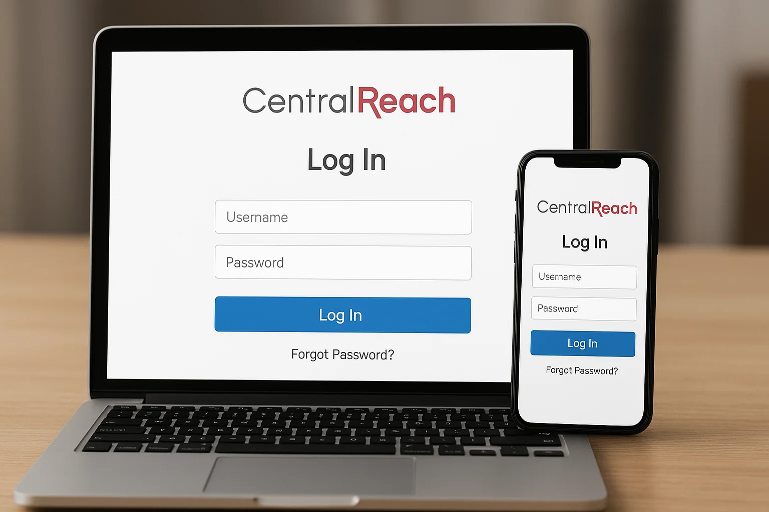 centralreach login page